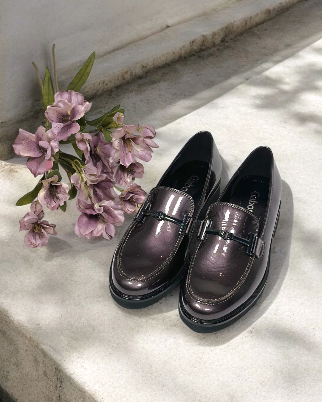【新品】Gabor　ガボール　レザー　革フラットシューズ　ローファー　パンプス ga0640037d.jpg